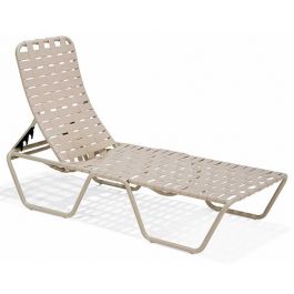 Oasis Crossweave Nesting Commercial Chaise with skids on Sale Now ...